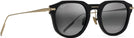 Rectangle Black/Grey Lenses Maui Jim Alika 837 View #1