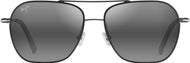 Black with Silver Stripe/Neutral Grey Lens #2