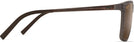 Rectangle Brown Stripe/HCL Lens Maui Jim One Way 875 View #3