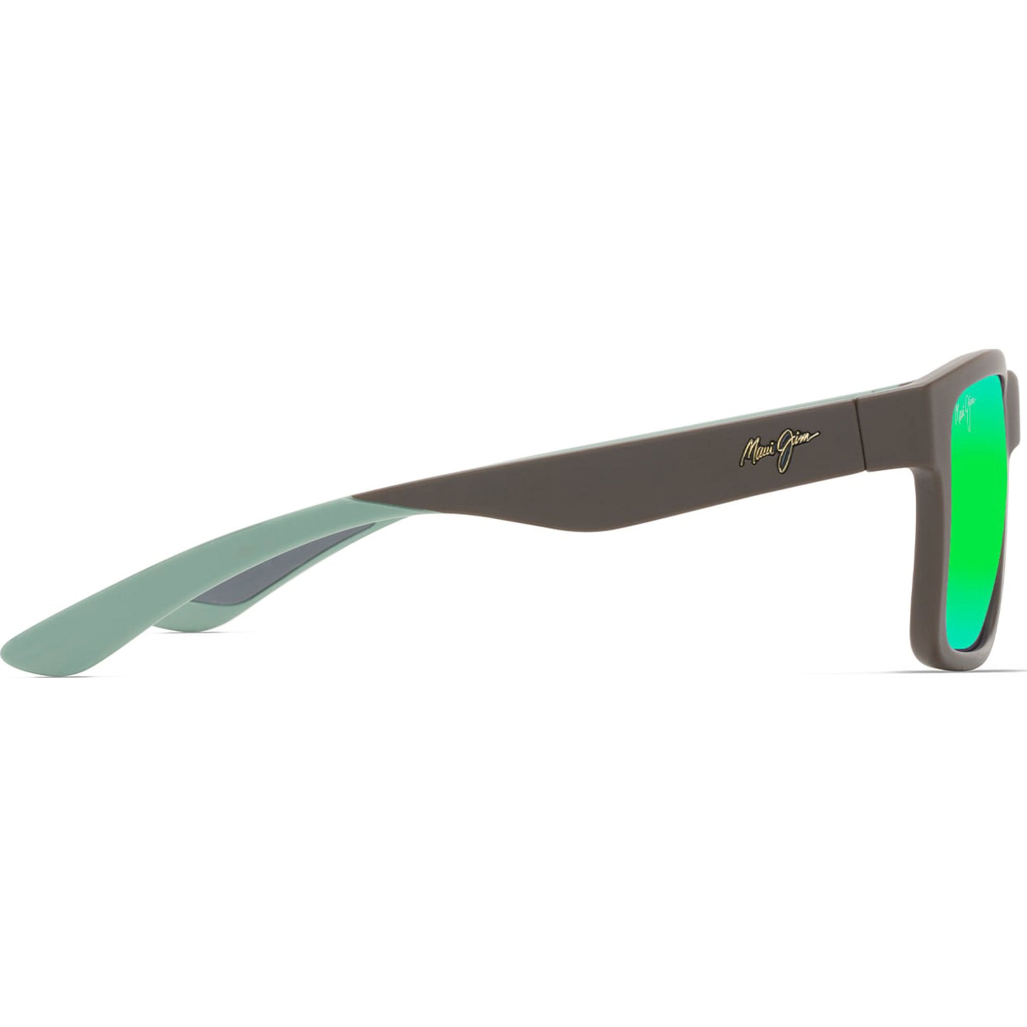 Brown With Mint/Maui Green Maui Jim The Flats 897