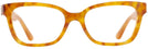 Square Amber Tortoise Tory Burch 2084 Single Vision Full Frame View #2