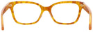Square Amber Tortoise Tory Burch 2084 Single Vision Full Frame View #4