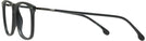 Square Matte Black Carrera 144V Single Vision Full Frame View #3