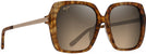 Square Translucent Brown w/HCL Bronze Lens Maui Jim Poolside 838 View #1