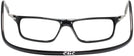 Rectangle Black CliC Executive XL Progressive No-Lines View #4