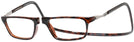 Rectangle Tortoise CliC Executive XL Progressive No-Lines View #1