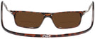 Rectangle Tortoise CliC Executive XL Bifocal Reading Sunglasses View #4