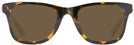 Square Dark Tortoise Coach 8279U Progressive Reading Sunglasses View #2