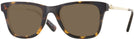 Square Dark Tortoise Coach 8279U Progressive Reading Sunglasses View #1