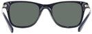 Square Navy Coach 8279U Progressive Reading Sunglasses View #4