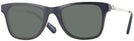 Square Navy Coach 8279U Progressive Reading Sunglasses View #1