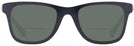 Square Navy Coach 8279U Bifocal Reading Sunglasses View #2
