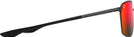 Rectangle Dark Gunmetal w/Hawaii Lava Lens Maui Jim Puu Kukui 857 View #3