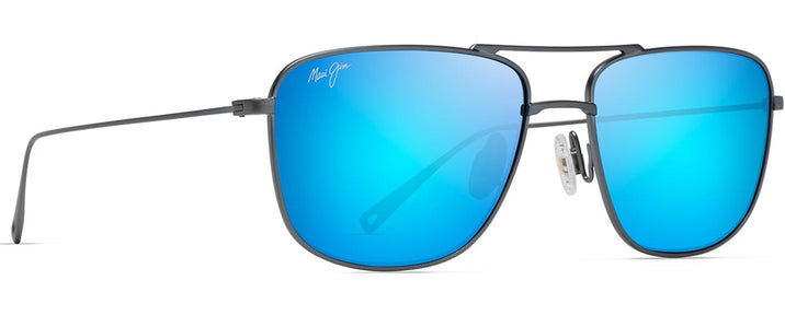 Aviator Dove Grey/Blue Hawaii Maui Jim Mikioi 887 View #1