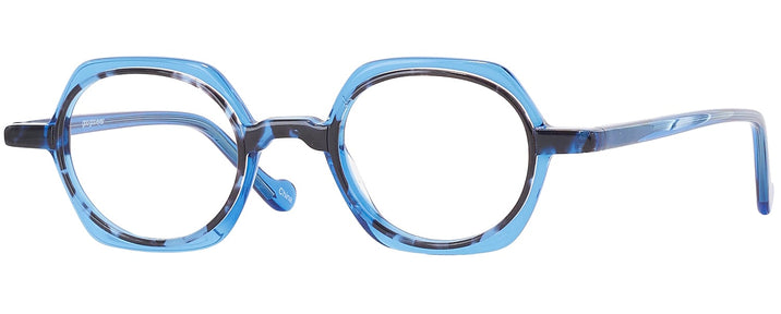 Round Blue Goo Goo Eyes 900 Single Vision Full Frame View #1