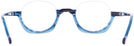 Round Blue Goo Goo Eyes 901 Single Vision Full Frame View #4