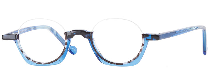 Round Blue Goo Goo Eyes 901 Single Vision Full Frame View #1