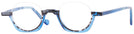 Round Blue Goo Goo Eyes 901 Single Vision Full Frame View #1