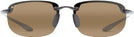 Rectangle Black / HCL Lens Maui Jim Ho&#39;okipa 407 View #2