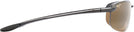Rectangle Black / HCL Lens Maui Jim Ho&#39;okipa 407 View #3
