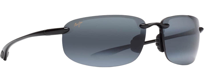 Rectangle Black / Grey Lens Maui Jim Ho&#39;okipa 407 View #1