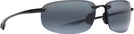 Rectangle Black / Grey Lens Maui Jim Ho&#39;okipa 407 View #1