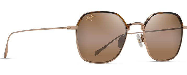 Square Gold w/HCL Bronze Lens Maui Jim Moon Doggy 874 View #1