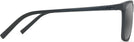 Rectangle Grey Stripe/Grey Lens Maui Jim One Way 875 View #3