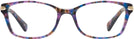 Square Purple Confetti Coach 6065 Single Vision Full Frame View #2