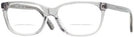 Square Transparent Grey Coach 6139U Bifocal View #1