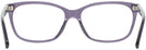 Square Transparent Purple Coach 6139U Progressive No-Lines View #4