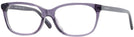 Square Transparent Purple Coach 6139U Progressive No-Lines View #1