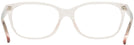 Square Transparent Pink Coach 6139U Single Vision Full Frame View #4