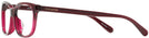 Square Transparent Burgundy Coach 6139U Progressive No-Lines View #3