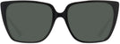 Square Black Coach 8256U Progressive Reading Sunglasses View #2