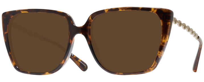 Square Dark Tortoise Coach 8256U Progressive Reading Sunglasses View #1