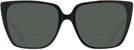 Square Black Coach 8256U Bifocal Reading Sunglasses View #2