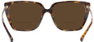 Square Dark Tortoise Coach 8256U Bifocal Reading Sunglasses View #4