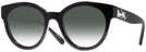 Round Blue Glitter Coach 8265 w/ Gradient Progressive Reading Sunglasses View #1