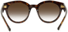 Round Tortoise Glitter Coach 8265 w/ Gradient Progressive Reading Sunglasses View #4