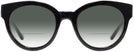 Round Blue Glitter Coach 8265 w/ Gradient Bifocal Reading Sunglasses View #2