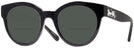 Round Blue Glitter Coach 8265 Bifocal Reading Sunglasses View #1