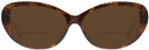 Oval Dark Tortoise Coach 8296U Bifocal Reading Sunglasses View #2