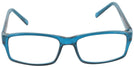Rectangle Blue MBA Progressive No-Lines View #2