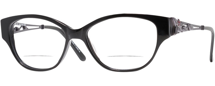 Square Onyx Judith Leiber R3010 Bifocal View #1