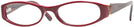 Oval Ruby Judith Leiber R3012 Single Vision Full Frame View #1