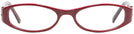 Oval Ruby Judith Leiber R3012 Single Vision Full Frame View #2