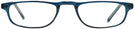 Rectangle Lapis Blue Socrateyes Single Vision Half Frame View #2