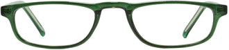 Socrateyes Single Vision Half readers. color: Green