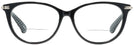 Oval Black Kate Spade Albie/F Bifocal View #2